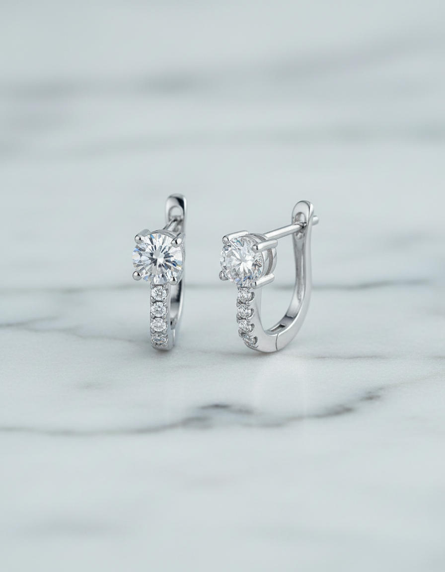 Náušnice Brillance Celesté